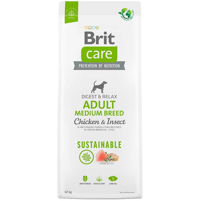 Brit Care Dog Chicken Insect Ad Medium 12Kg Brit Care Dog Chicken Insect Ad Medium 12Kg