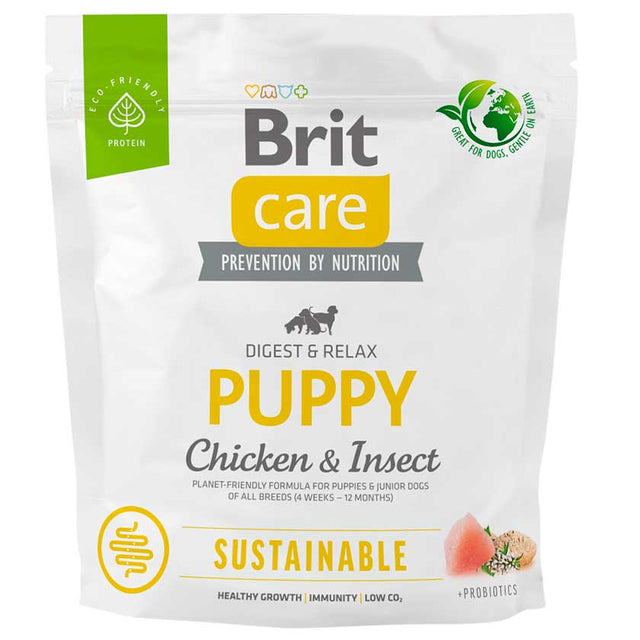 Brit Care Dog Chicken Insect Puppy 1Kg  Brit Care Dog Chicken Insect Puppy 1Kg