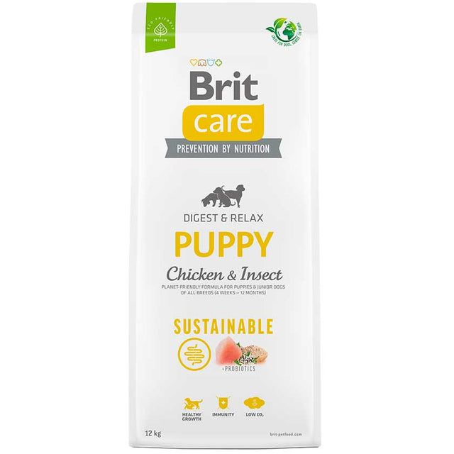 Brit Care Dog Chicken Insect Puppy 12Kg  Brit Care Dog Chicken Insect Puppy 12Kg