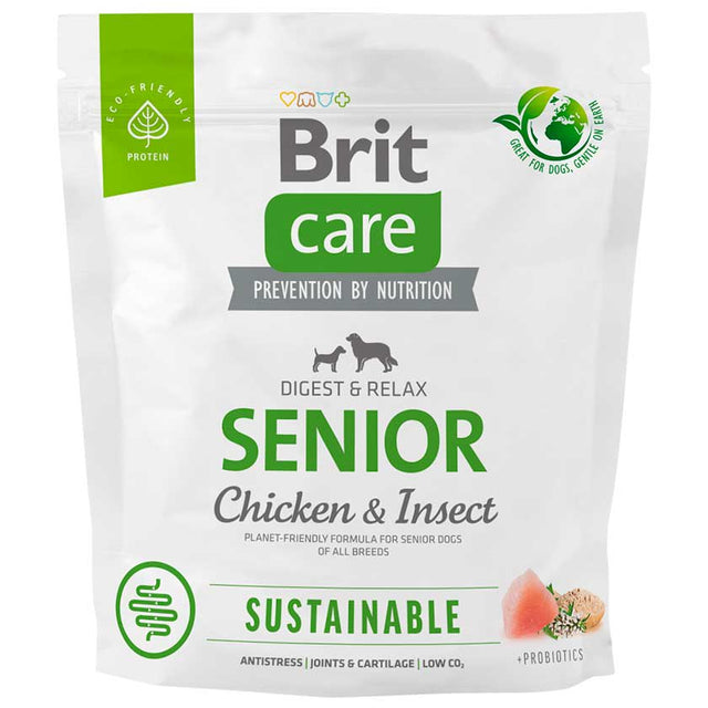 Brit Care Dog Chicken Insect Senior 1Kg  Brit Care Dog Chicken Insect Senior 1Kg