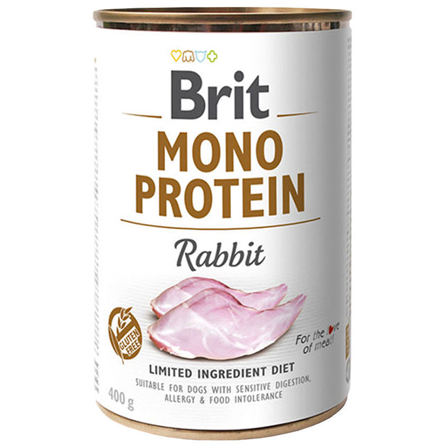 Brit Care Mono Protein Rabbit 400Gr  Brit Care Mono Protein Rabbit 400Gr