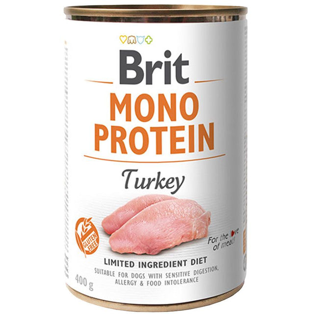 Brit Care Mono Protein Pavo 400Gr Brit Care Mono Protein Pavo 400Gr
