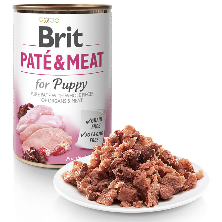Brit Care Pate Meat Puppy Pack 6 Unidades