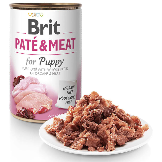 Brit Care Pate Meat Puppy 800Gr Brit Care Pate Meat Puppy 800Gr