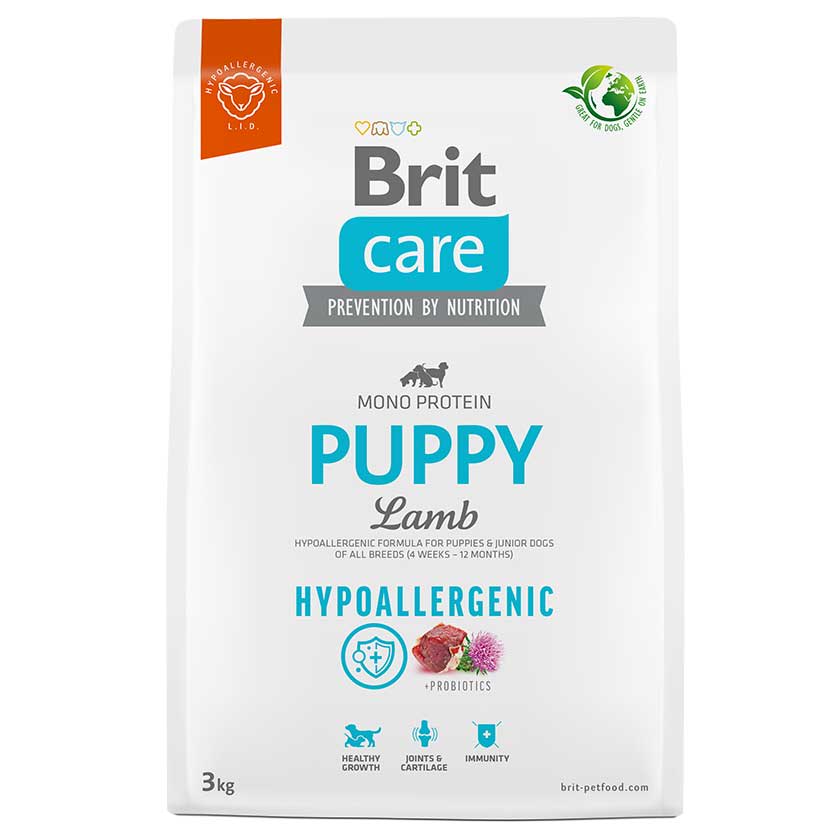 Brit Care Puppy Lamb Hypoallegernic 3Kg
