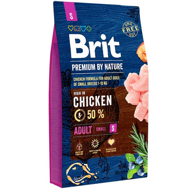 Brit Premium By Nature Adult Small 8Kg  Brit Premium By Nature Adult Small 8Kg