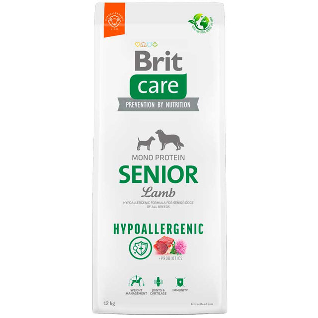 Brit Care Senior Lamb Rice 12Kg  Brit Care Senior Lamb Rice 12Kg