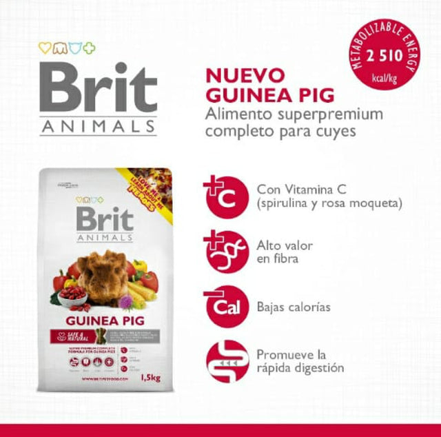 Brit Animals Guinea Pig Cuy 1 5Kg Brit Animals Guinea Pig Cuy 1 5Kg