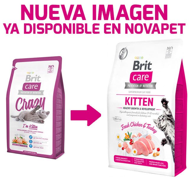 Brit Care Cat Kitten Healthy Growth 2Kg  Brit Care Cat Kitten Healthy Growth 2Kg