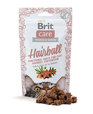Snacks y Premios Funcionales para Gatos Brit Care Cat Snack Hairball 50Gr Snacks y Premios Funcionales para Gatos Brit Care Cat Snack Hairball 50Gr