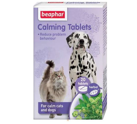 Relajantes y Antiestrés para Gatos Beaphar Calming Tableta Calmante Para Perros Y Gatos 20 Comprimidos Relajantes y Antiestrés para Gatos Beaphar Calming Tableta Calmante Para Perros Y Gatos 20 Comprimidos