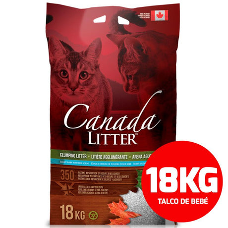 Arenas para Gatos Canada Litter Arena Sanitaria 18Kg Arenas para Gatos Canada Litter Arena Sanitaria 18Kg