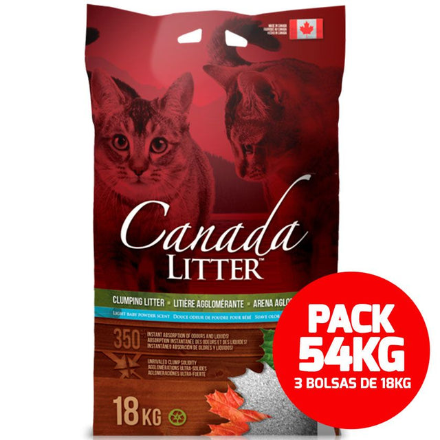 Canada Litter Arena Sanitaria 54Kg Canada Litter Arena Sanitaria 54Kg