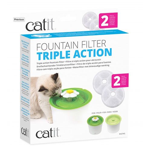 Cat It Filtros Para Fuente Flor 3Litros  Cat It Filtros Para Fuente Flor 3Litros