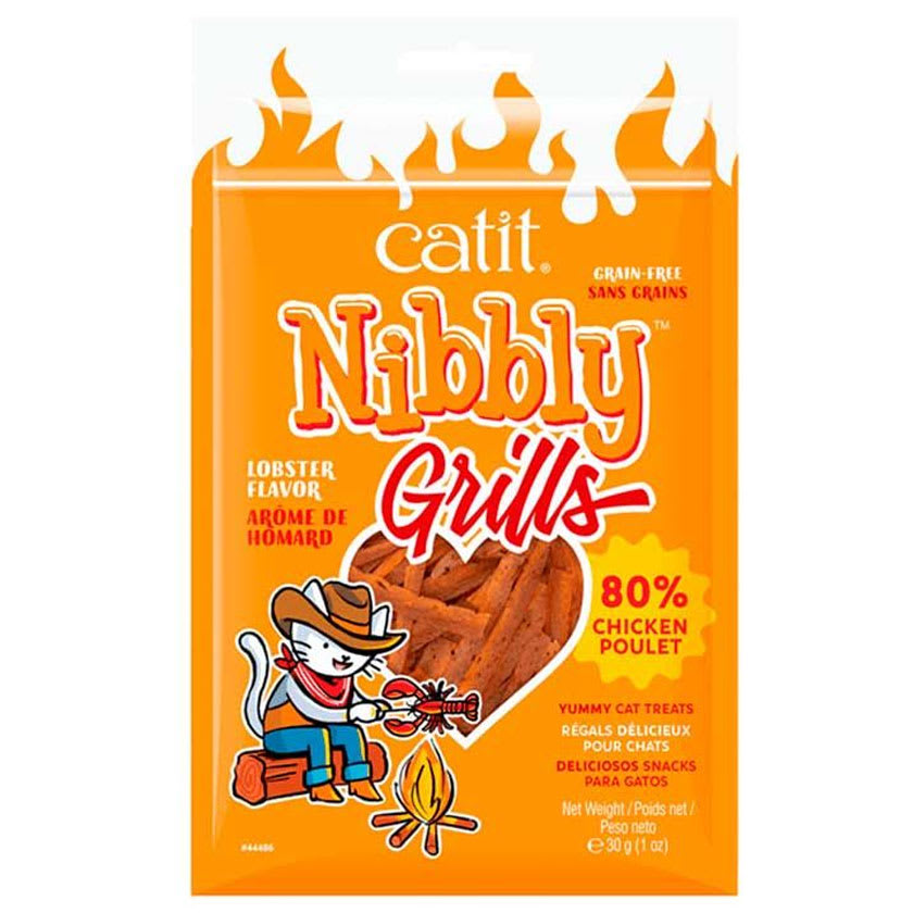 Cat It Nibbly Grills Pollo Y Langosta 30Gr