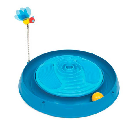 Descanso y Confort para Gatos Cat It Play Circuito 3 En 1 Con Masajeador Descanso y Confort para Gatos Cat It Play Circuito 3 En 1 Con Masajeador