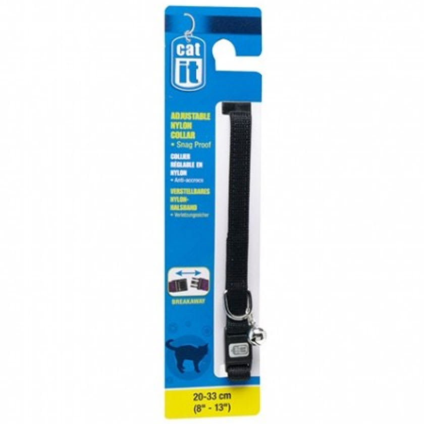 Catit Collar Breakaway Negro Para Gatos
