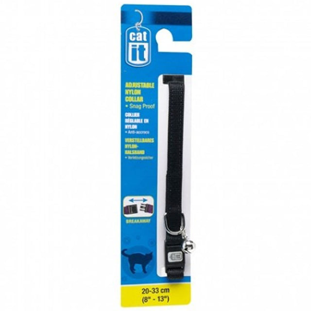 Catit Collar Breakaway Negro Para Gatos  Catit Collar Breakaway Negro Para Gatos