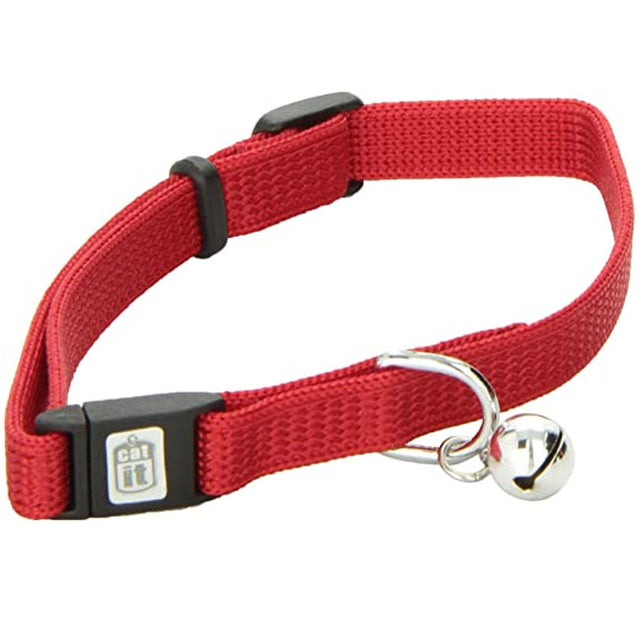 Catit Collar Breakaway Rojo Para Gatos  Catit Collar Breakaway Rojo Para Gatos