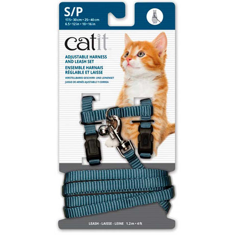 Paseo y Transporte para Gatos Cat It Arnes Con Trailla Ajustables De Naylon Tamano Small Pequeno Paseo y Transporte para Gatos Cat It Arnes Con Trailla Ajustables De Naylon Tamano Small Pequeno