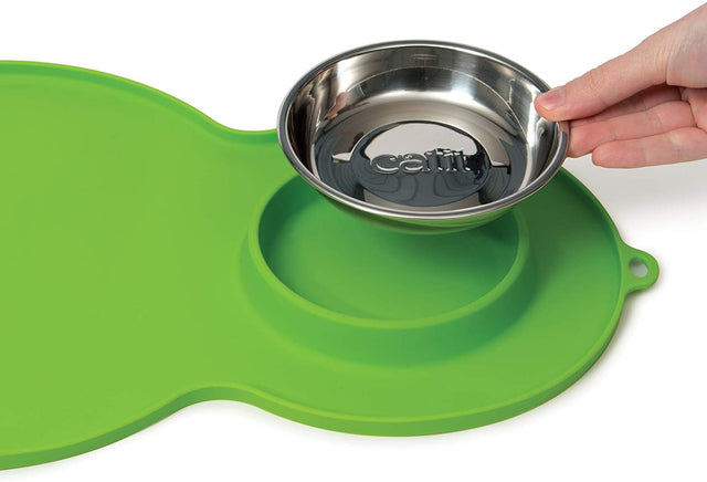 Cat It Combo Fuente Bebe Flor 3 Litros Mantel Con Plato  Cat It Combo Fuente Bebe Flor 3 Litros Mantel Con Plato