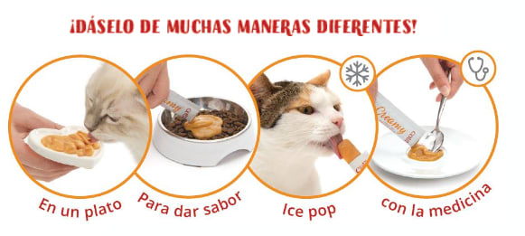 Catit Creamy Salmon Y Camarones 40Gr