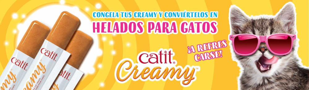 Catit Creamy Salmon Y Camarones 40Gr