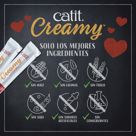 Alimento Húmedo para Gatos Catit Creamy Atun 40Gr Alimento Húmedo para Gatos Catit Creamy Atun 40Gr