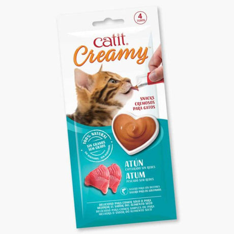 Alimento Húmedo para Gatos Catit Creamy Atun 40Gr Alimento Húmedo para Gatos Catit Creamy Atun 40Gr