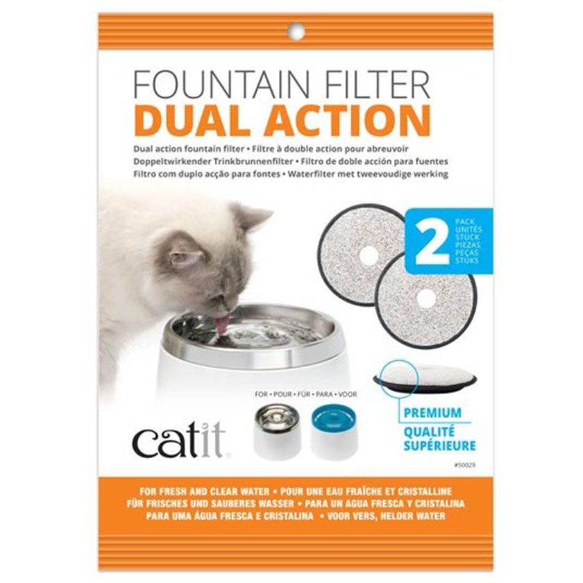 Cat It Filtros Para Fuente Acero Inoxidable