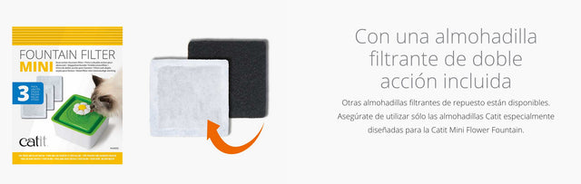 Cat It Fuente Bebedera Flor 1 5L Cat It Fuente Bebedera Flor 1 5L