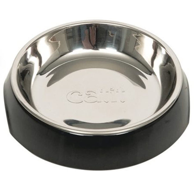Cat It Plato Acero Inoxidable Con Borde Bajo Color Negro Cat It Plato Acero Inoxidable Con Borde Bajo Color Negro