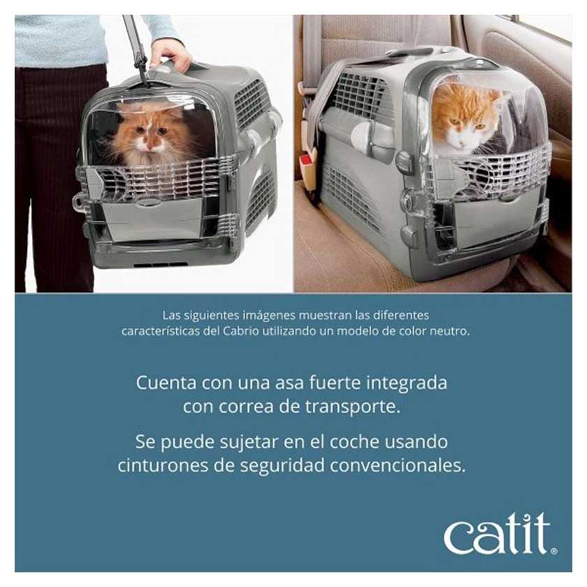 Cat It Transportadora Cabrio Cereza