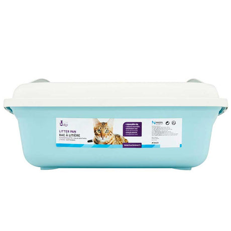 Areneros y Accesorios para Gatos Cat Love Bano Abierto Con Borde Celeste Y Gris Areneros y Accesorios para Gatos Cat Love Bano Abierto Con Borde Celeste Y Gris