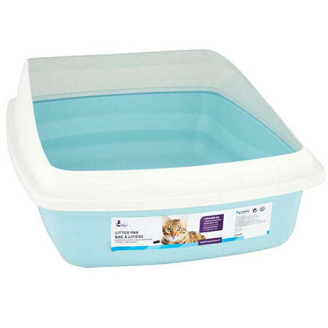 Areneros y Accesorios para Gatos Cat Love Bano Abierto Con Borde Celeste Y Gris Areneros y Accesorios para Gatos Cat Love Bano Abierto Con Borde Celeste Y Gris