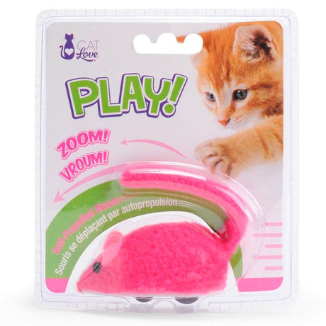 Juguetes y Accesorios para Gatos Cat Love Raton Mecanico Rosado Juguetes y Accesorios para Gatos Cat Love Raton Mecanico Rosado