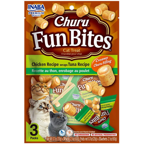 Alimento Húmedo para Gatos Churu Fun Bites Atun 60Gr Alimento Húmedo para Gatos Churu Fun Bites Atun 60Gr