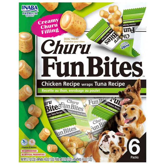 Churu Fun Bites Perro Sabor Atun 132Gr Churu Fun Bites Perro Sabor Atun 132Gr