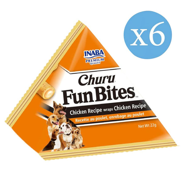 Churu Fun Bites Perro Sabor Pollo 132Gr Churu Fun Bites Perro Sabor Pollo 132Gr