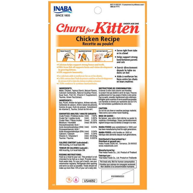 Churu Kitten Pollo 56 Gr Churu Kitten Pollo 56 Gr