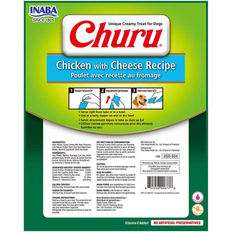 Alimento para Perros Churu Para Perros Sobre 8 Tubitos Sabor Pollo Y Queso Alimento para Perros Churu Para Perros Sobre 8 Tubitos Sabor Pollo Y Queso