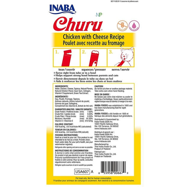 Inaba Ciao Churu Pollo Y Queso 56Gr Inaba Ciao Churu Pollo Y Queso 56Gr