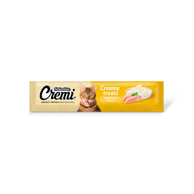 Snack Gato Naturalistic Cremi Pollo 60 Grs Snack Gato Naturalistic Cremi Pollo 60 Grs