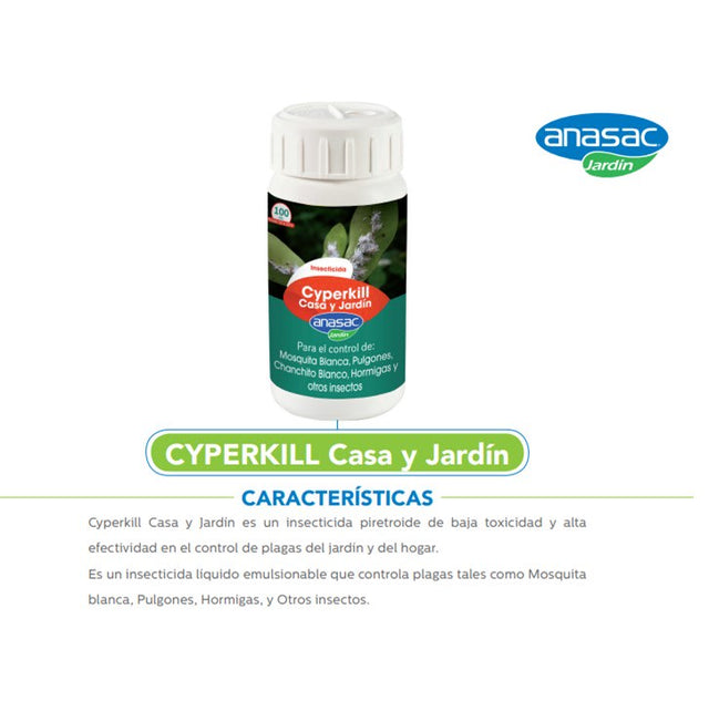 Anasac Cyperkill Casa Y Jardin 100Cc Anasac Cyperkill Casa Y Jardin 100Cc