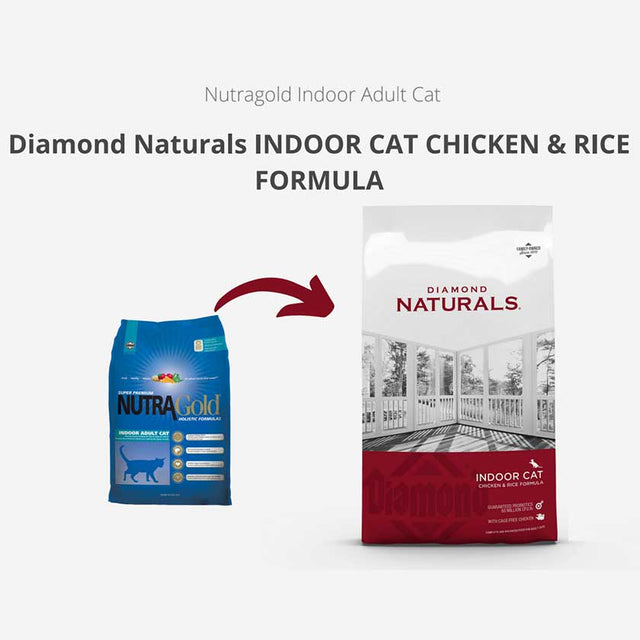 Diamond Naturals Indoor Cat Chicken Rice 3Kg Diamond Naturals Indoor Cat Chicken Rice 3Kg