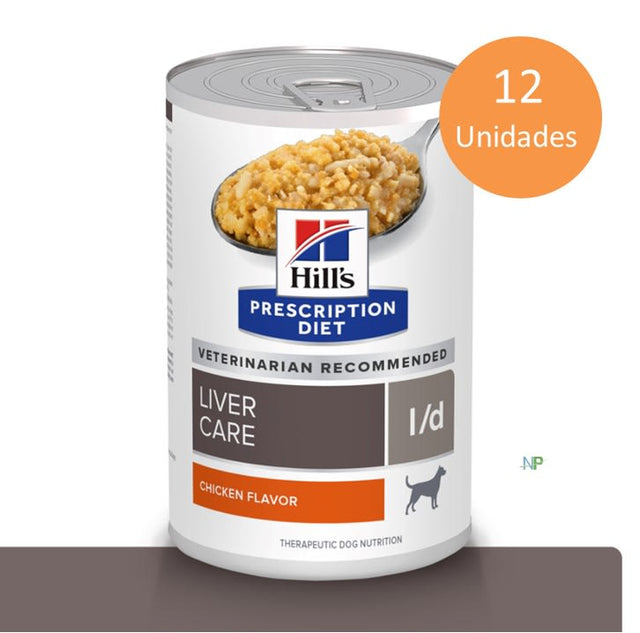 Hills L D Canino Hepatic Lata 370Gr Pack 12 Unidades Hills L D Canino Hepatic Lata 370Gr Pack 12 Unidades