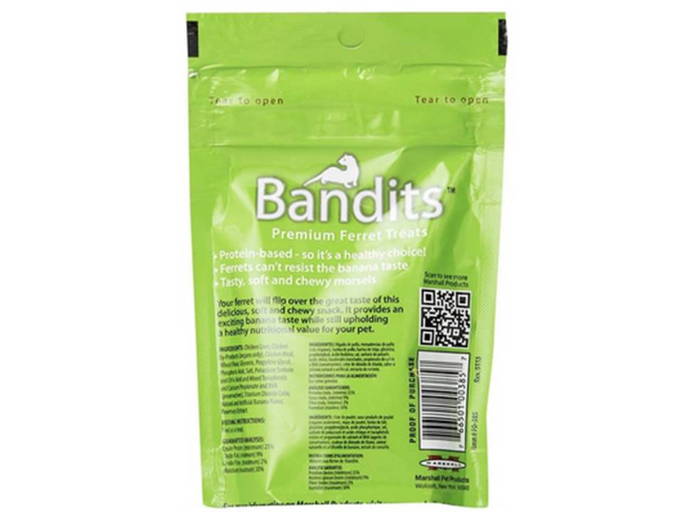 Snack Marshall Bandits Banana 85Gr