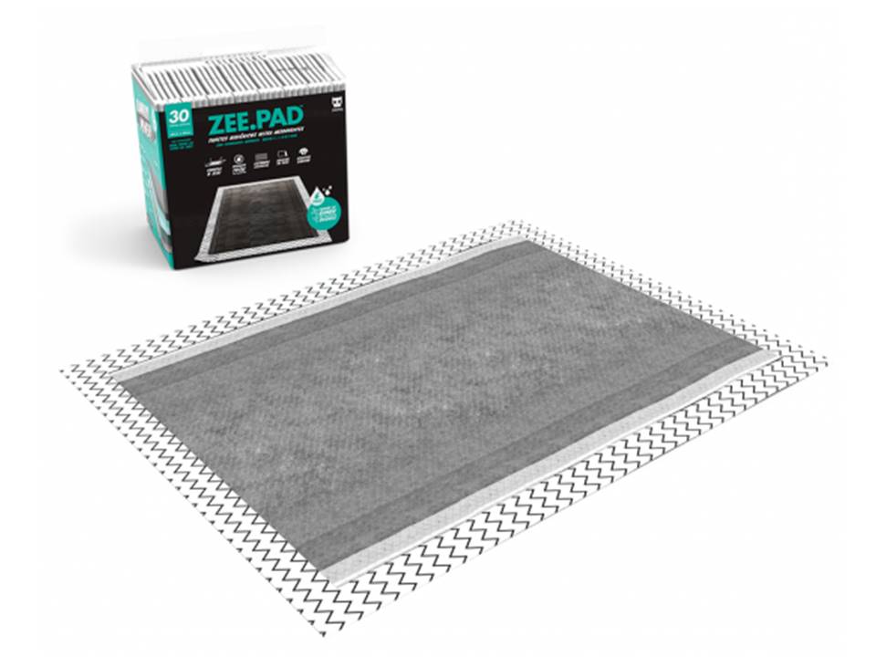 Zee Pad Grey Tapete Educador 60 X 80
