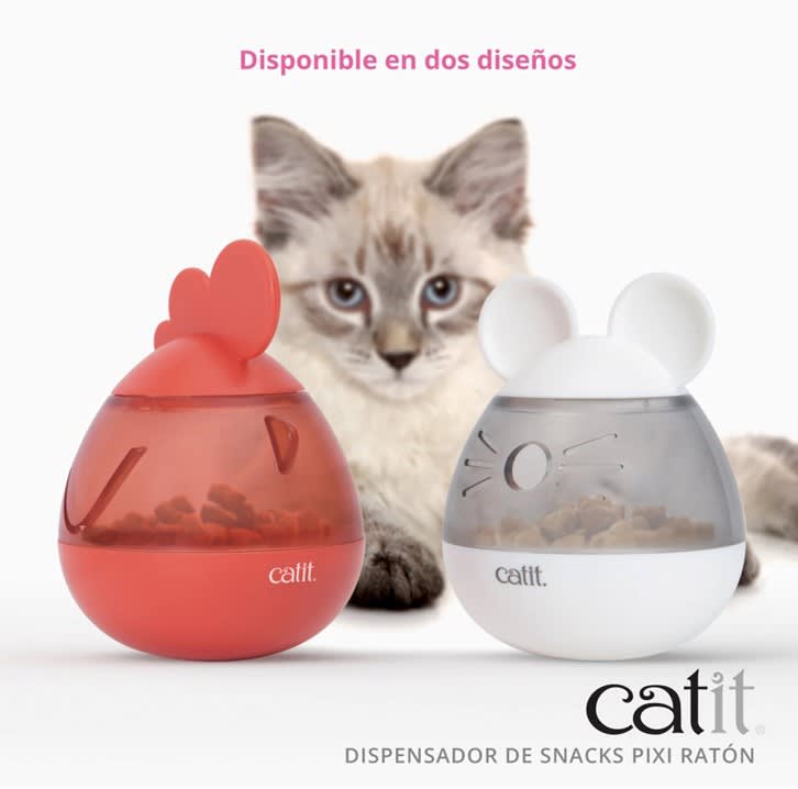 Dispensador De Snack Para Gatos Catit Pixi Gallo