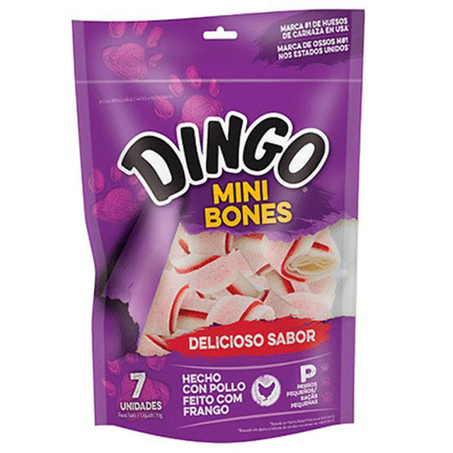 Dingo Mini Bone 7 Unidades 70Gr Dingo Mini Bone 7 Unidades 70Gr
